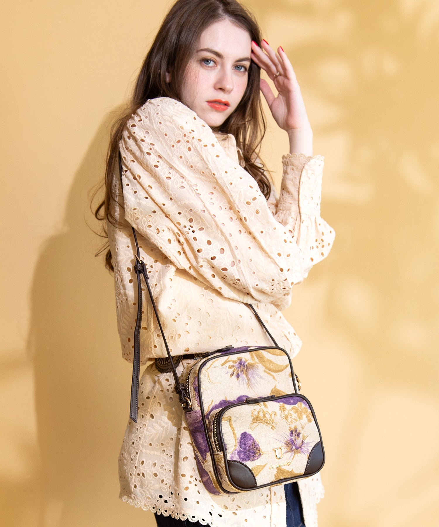 ユー U Boho Viola Multi poche【ボホ・ヴィオラ ムルティ ポッシュ】ショルダーバッグ （パープル） パープル
