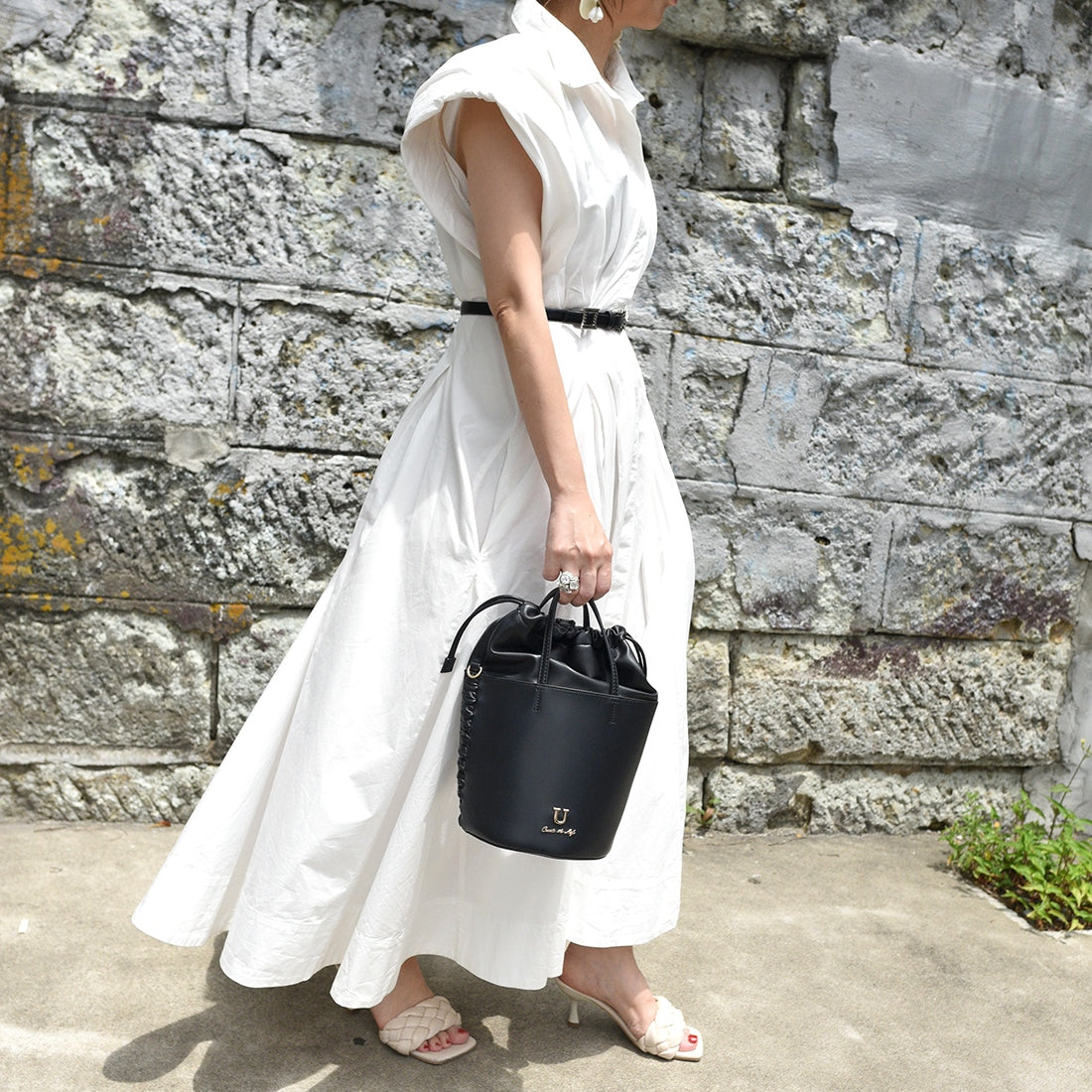 U point sac【Poin Sac】Bucket Shoulder Bag