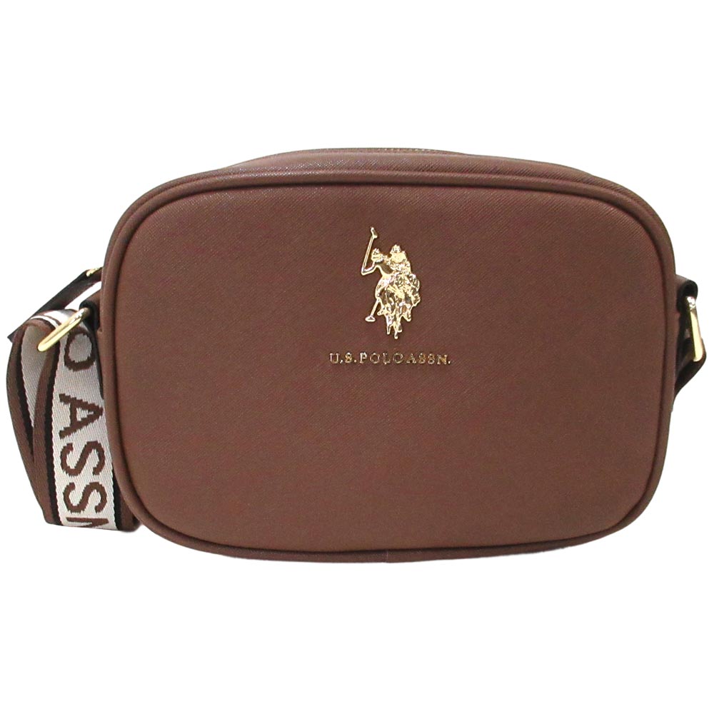 ユーエスポロアッスン U.S. POLO ASSN. U.S. POLO ASSN. ユーエスポロアッスン バッグ クロスボディバッグ ショルダーバッグ （ブラウン） ブラウン