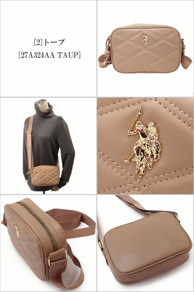 ユーエスポロアッスン U.S. POLO ASSN. U.S. POLO ASSN. ユーエスポロアッスン バッグ クロスボディバッグ ショルダーバッグ （サンド） サンド