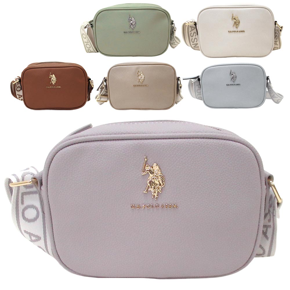 ユーエスポロアッスン U.S. POLO ASSN. U.S. POLO ASSN. ユーエスポロアッスン バッグ クロスボディバッグ ショルダーバッグ （ラベンダー） ラベンダー