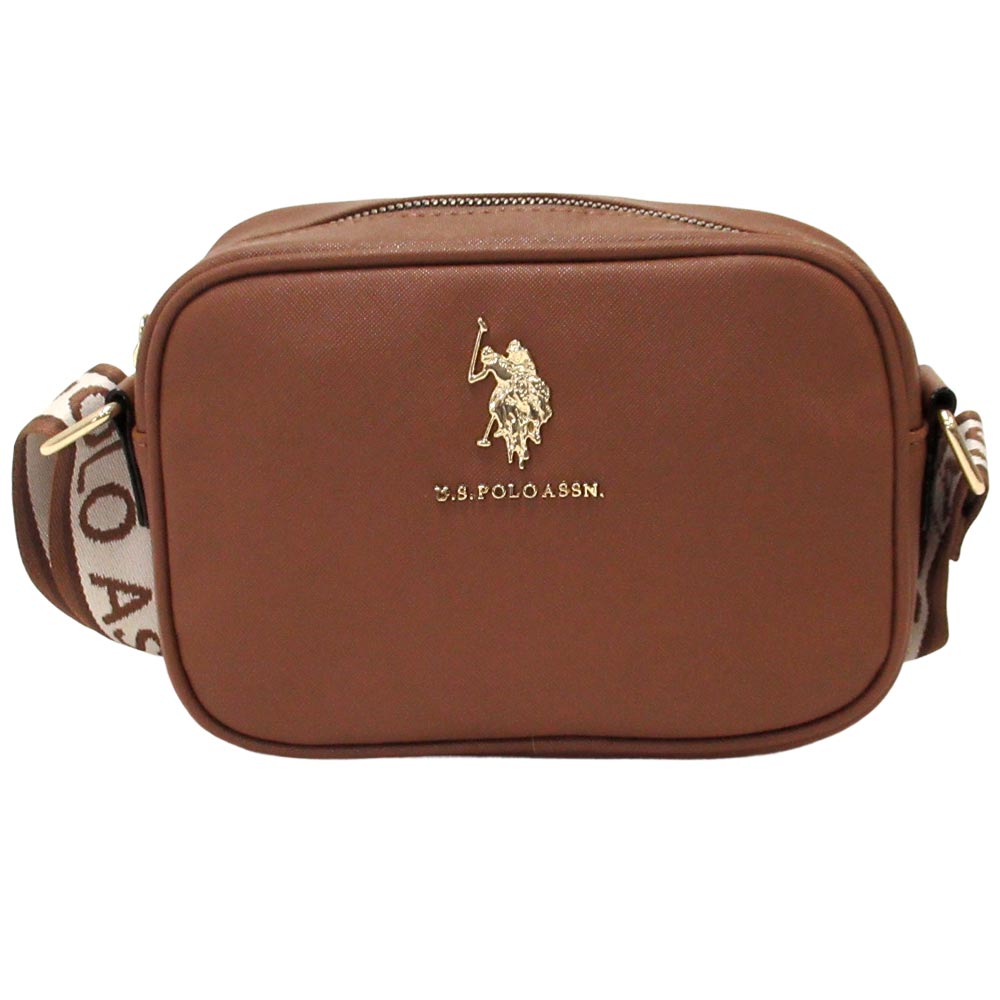 ユーエスポロアッスン U.S. POLO ASSN. U.S. POLO ASSN. ユーエスポロアッスン バッグ クロスボディバッグ ショルダーバッグ （ブラウン） ブラウン