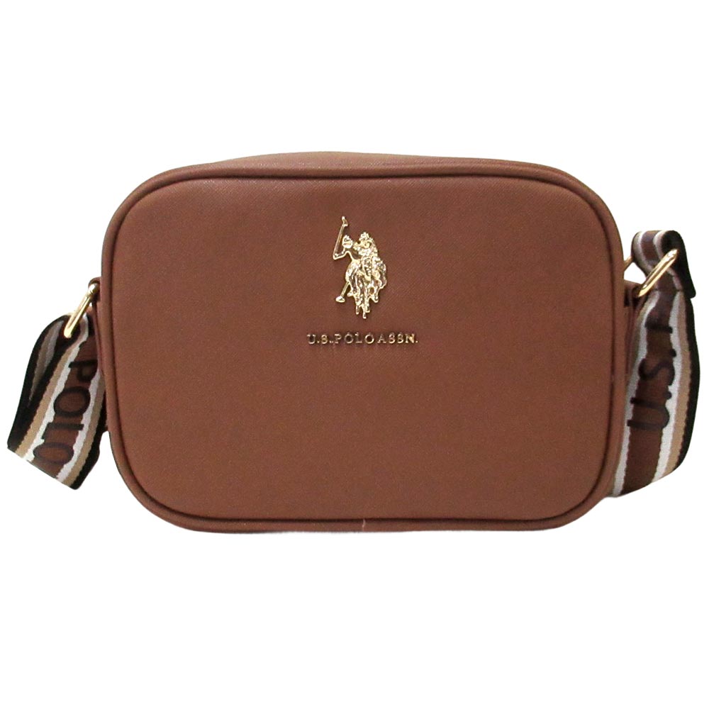 ユーエスポロアッスン U.S. POLO ASSN. U.S. POLO ASSN. ユーエスポロアッスン バッグ クロスボディバッグ ショルダーバッグ （ライトブラウン） ライトブラウン