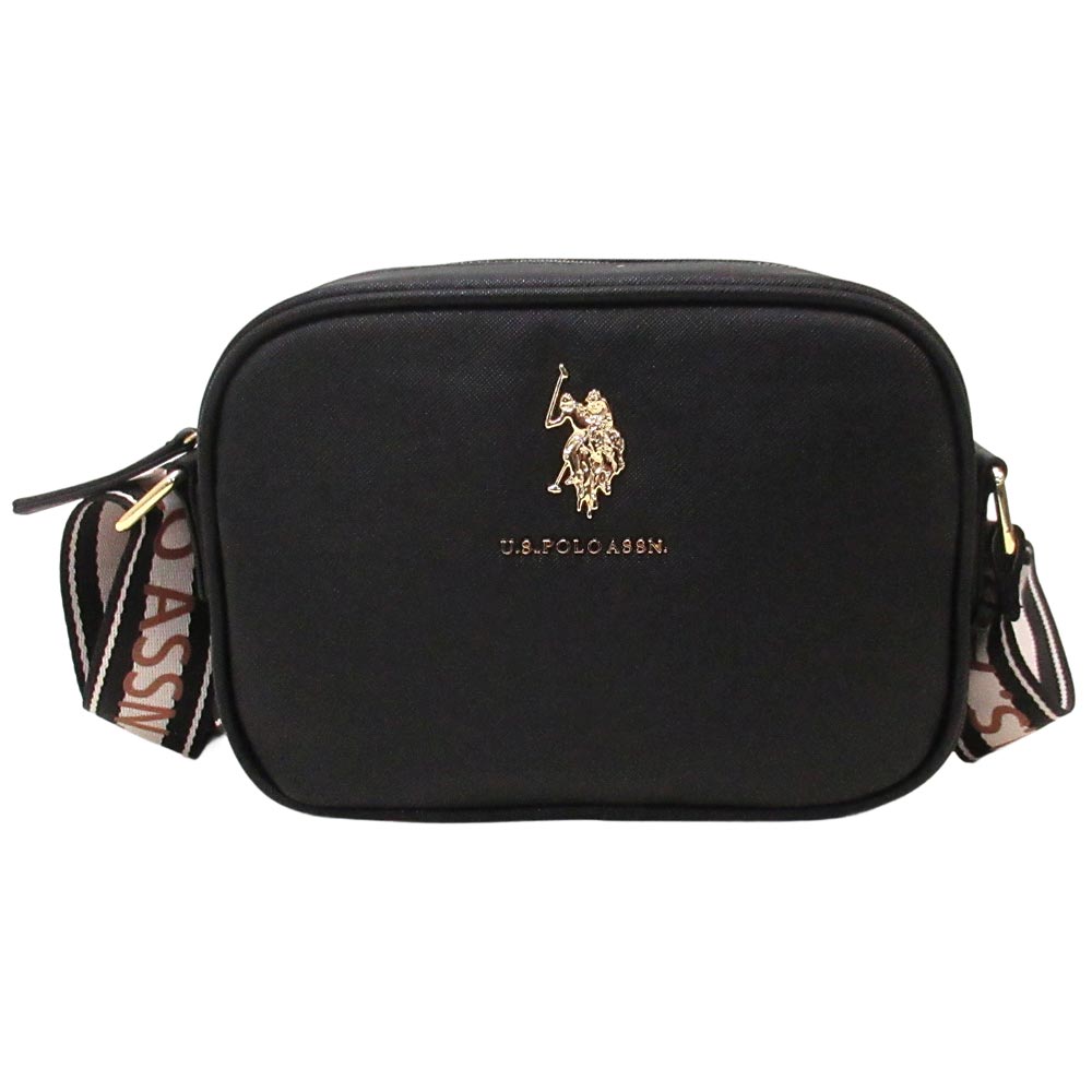 ユーエスポロアッスン U.S. POLO ASSN. U.S. POLO ASSN. ユーエスポロアッスン バッグ クロスボディバッグ ショルダーバッグ （ブラック） ブラック
