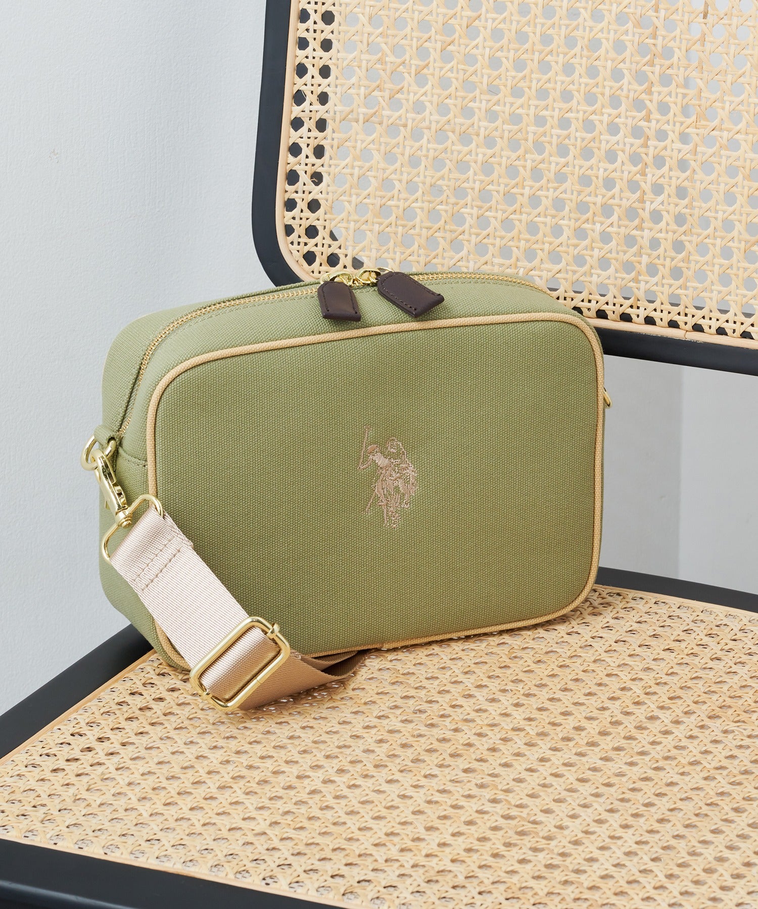 U.S. POLO ASSN. Cotton Shoulder Bag USPA2555
