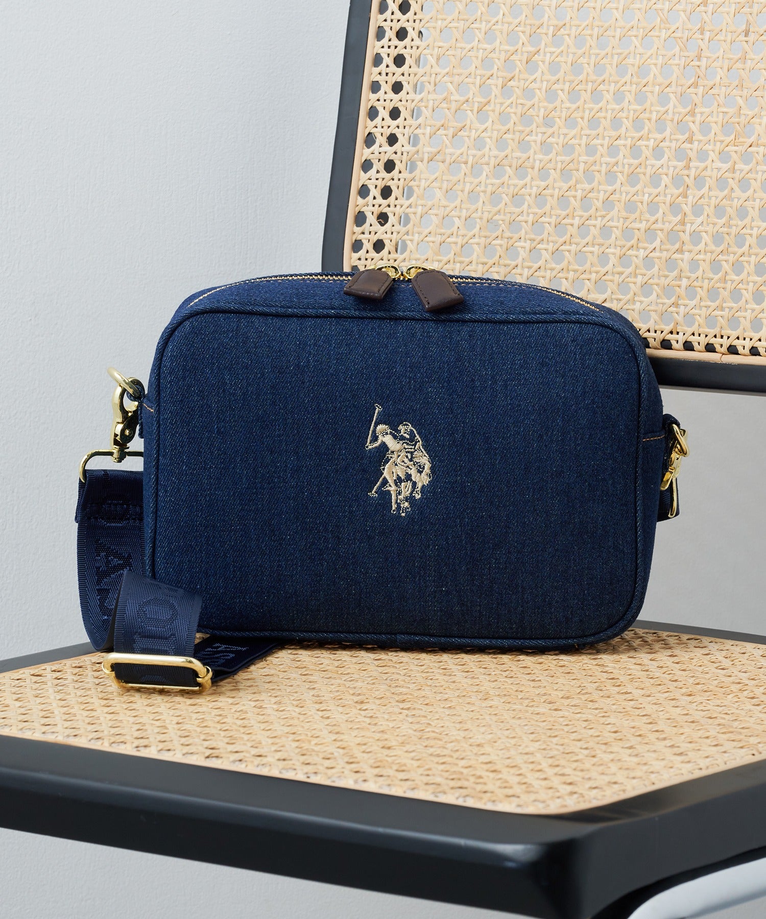 U.S. POLO ASSN. Cotton Shoulder Bag USPA2555