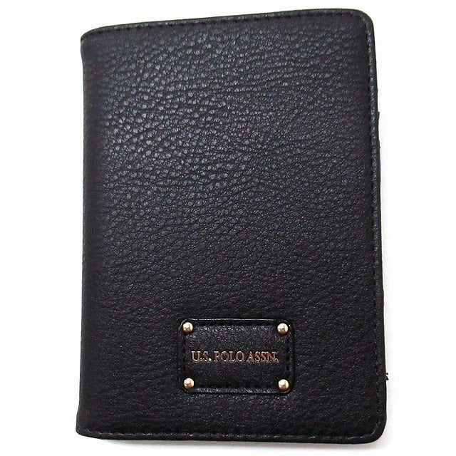 ユーエスポロアッスン U.S. POLO ASSN. U.S. POLO ASSN. ユーエスポロアッスン サイフ パスポートホルダー パスポートケース 27A244AA BLCK （ブラック） ブラック