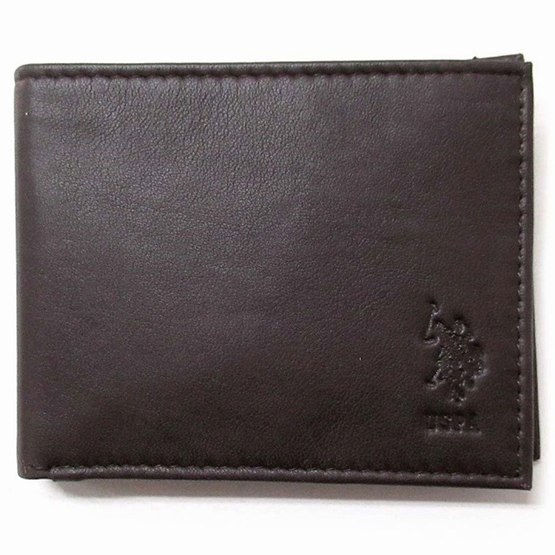 ユーエスポロアッスン U.S. POLO ASSN. U.S. POLO ASSN. ユーエスポロアッスン サイフ メンズ レザー 二つ折り財布 BOX付き 27A274AA BRON （ブラウン） ブラウン