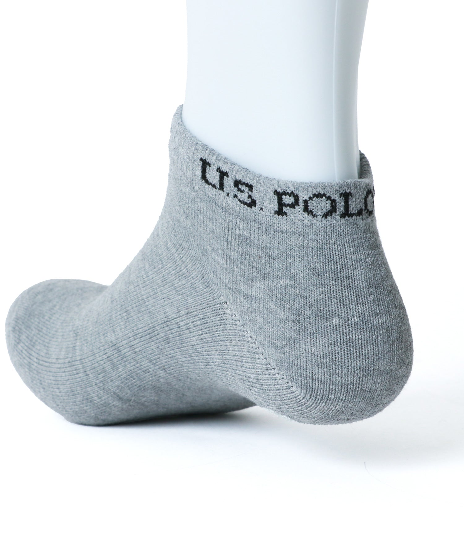 ユーエスポロアッスン U.S. POLO ASSN. USPA スニーカーソックス 靴下 3足組 3Pセット 無地 ワンポイント 短丈