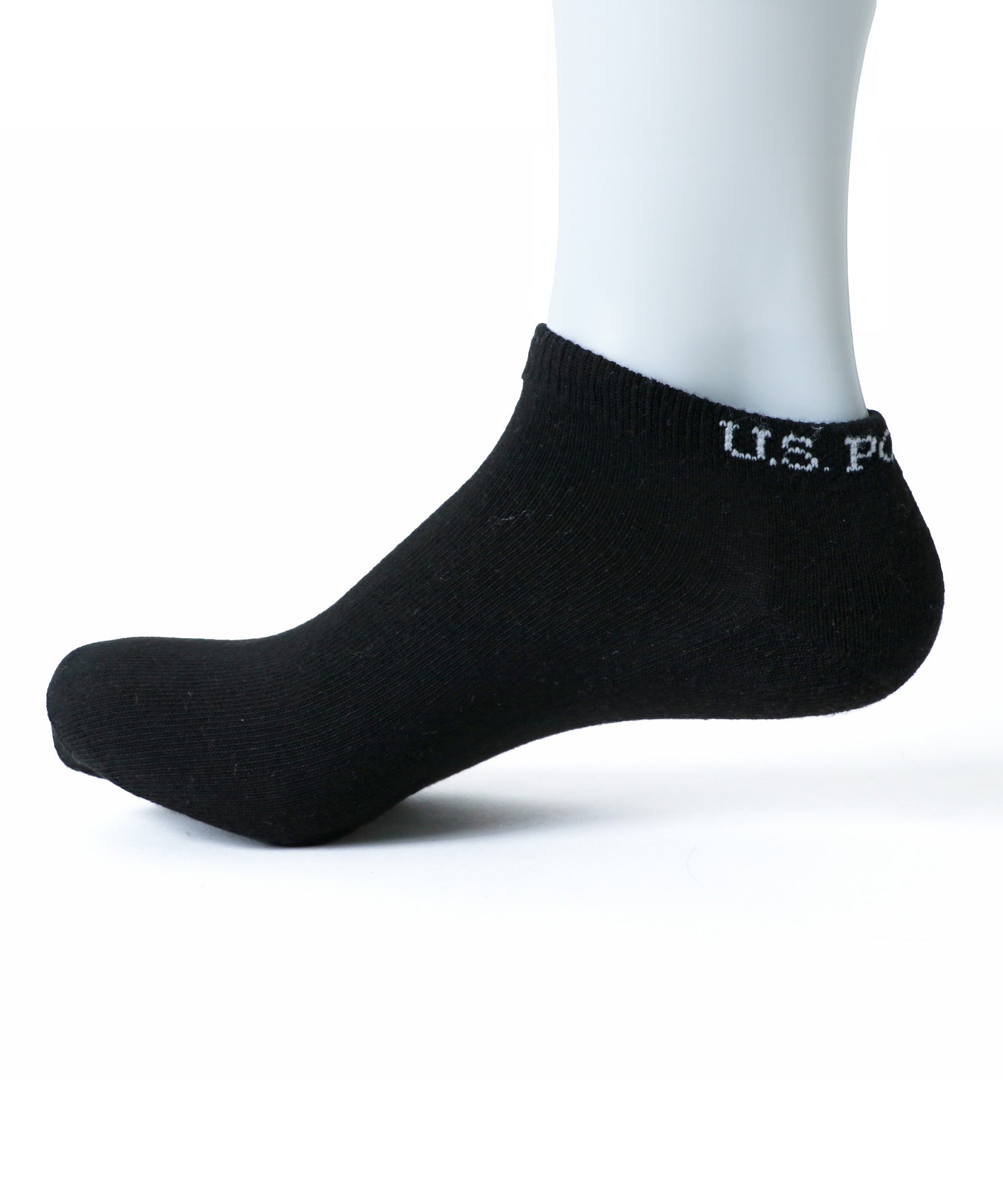 ユーエスポロアッスン U.S. POLO ASSN. USPA スニーカーソックス 靴下 3足組 3Pセット 無地 ワンポイント 短丈