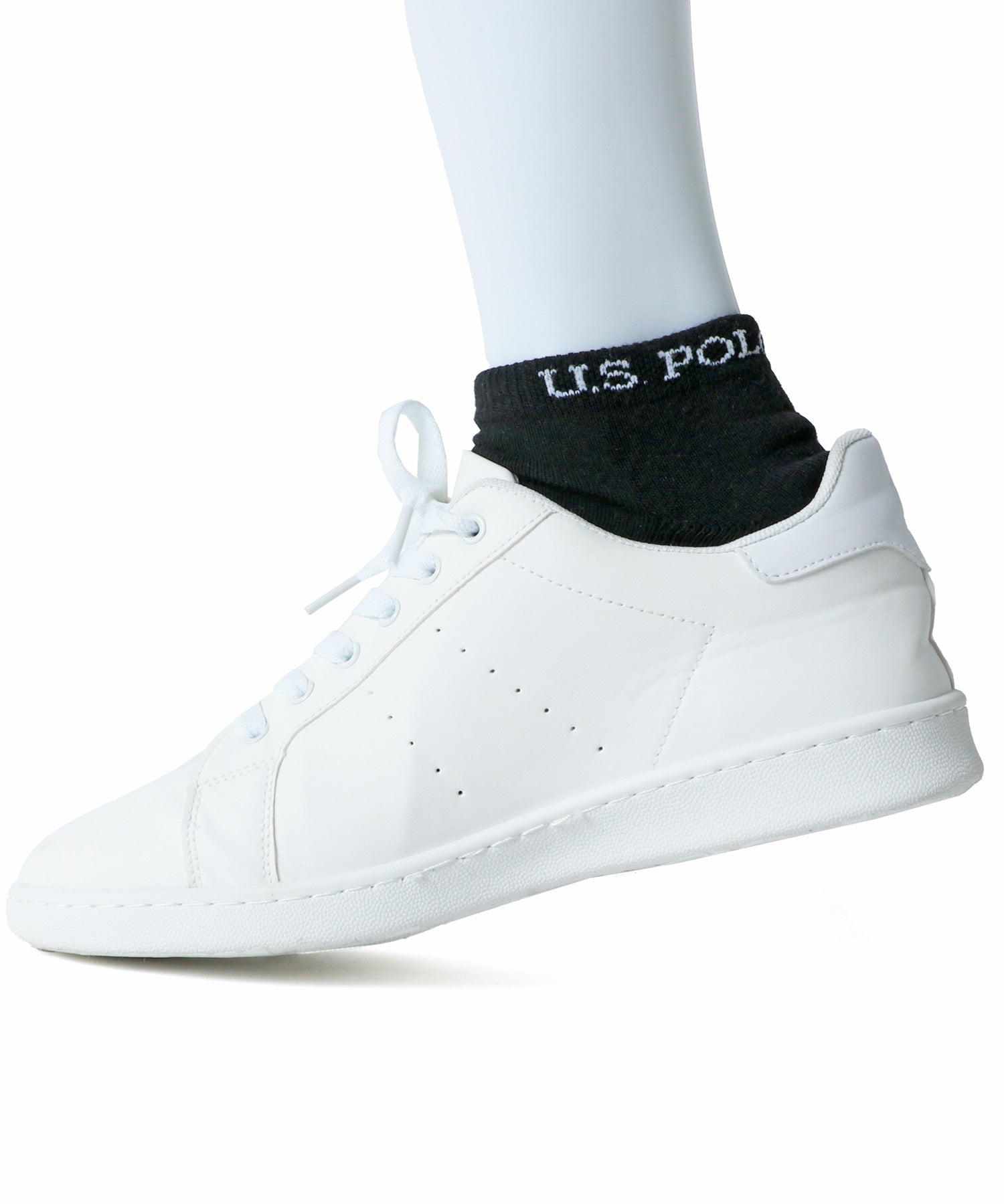 ユーエスポロアッスン U.S. POLO ASSN. USPA スニーカーソックス 靴下 3足組 3Pセット 無地 ワンポイント 短丈