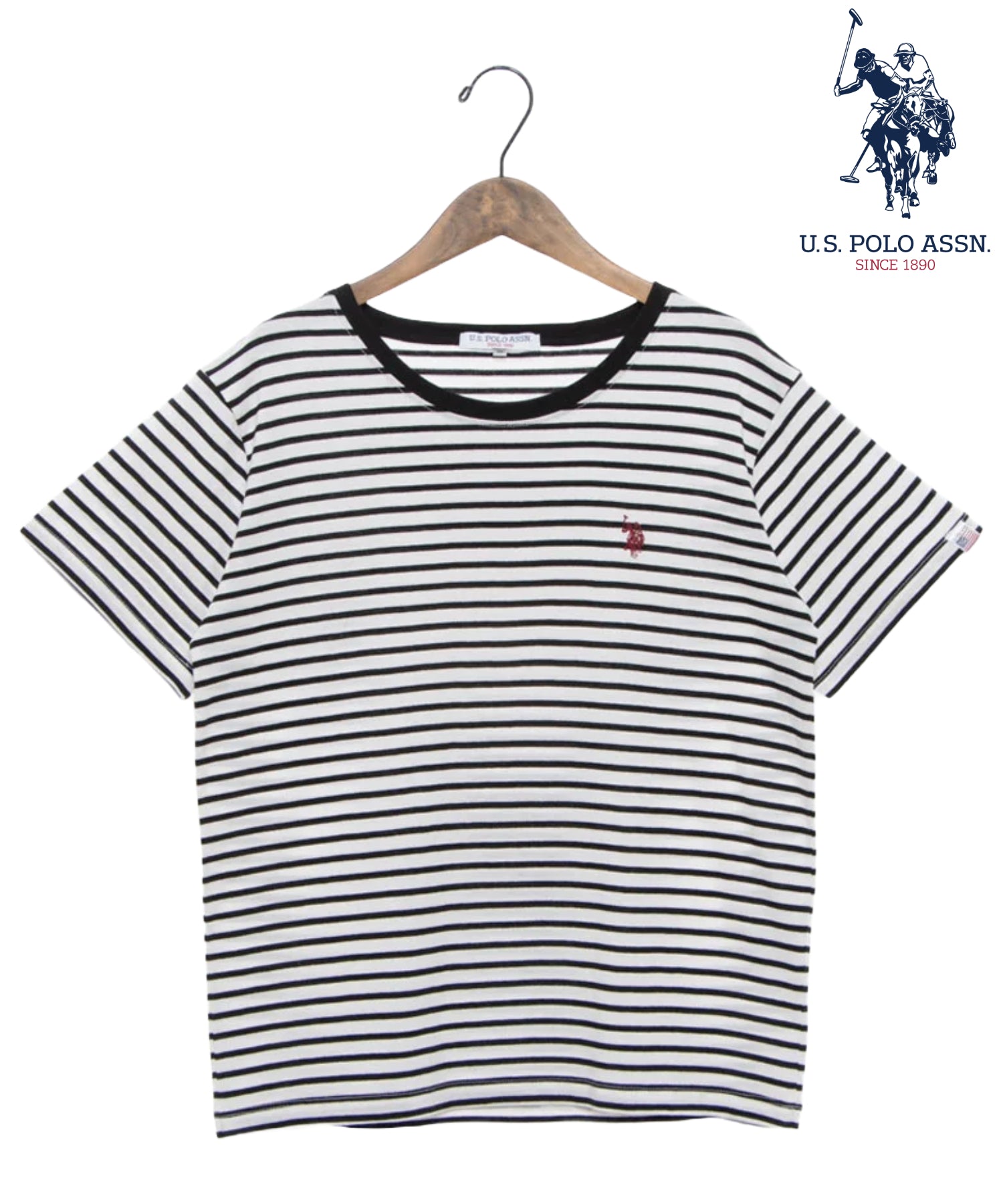 ユーエスポロアッスン U.S. POLO ASSN. U.S.POLO ASSN.  ワンポイント Tシャツ （モクグレー） モクグレー