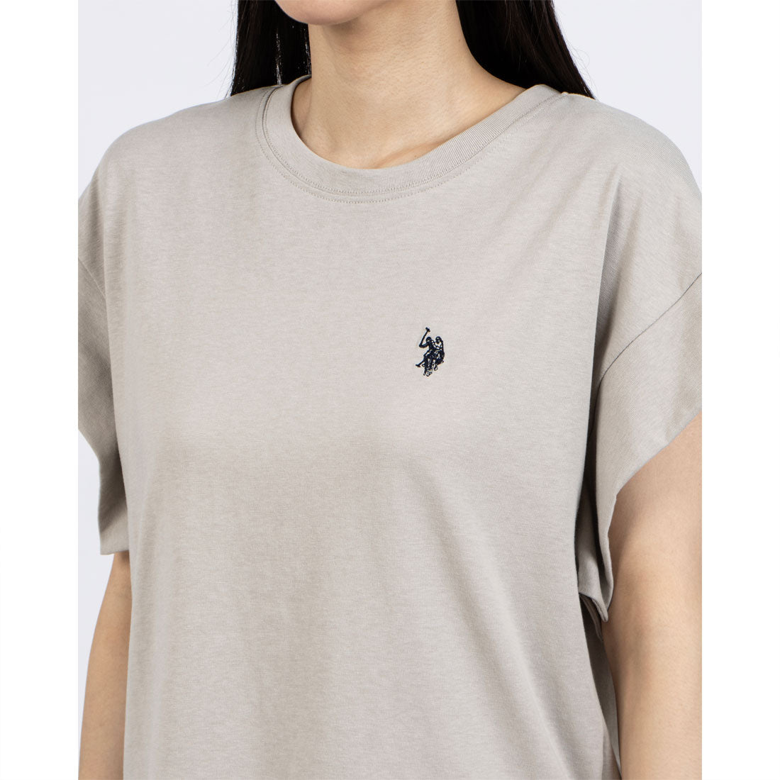 ユーエスポロアッスン U.S. POLO ASSN. U.S.POLO ASSN. ユル フレンチTシャツ （サックス） サックス
