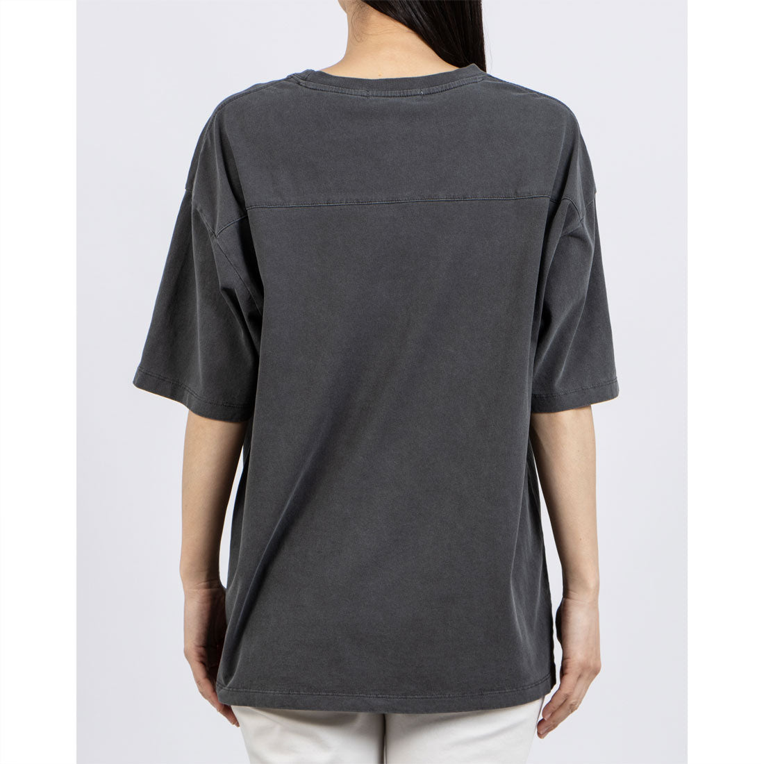 ユーエスポロアッスン U.S. POLO ASSN. U.S.POLO ASSN. ピグメント プリントTシャツ （スミクロ） スミクロ