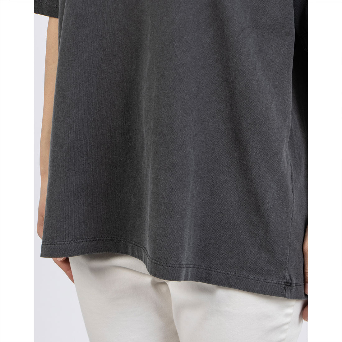 ユーエスポロアッスン U.S. POLO ASSN. U.S.POLO ASSN. ピグメント プリントTシャツ （スミクロ） スミクロ