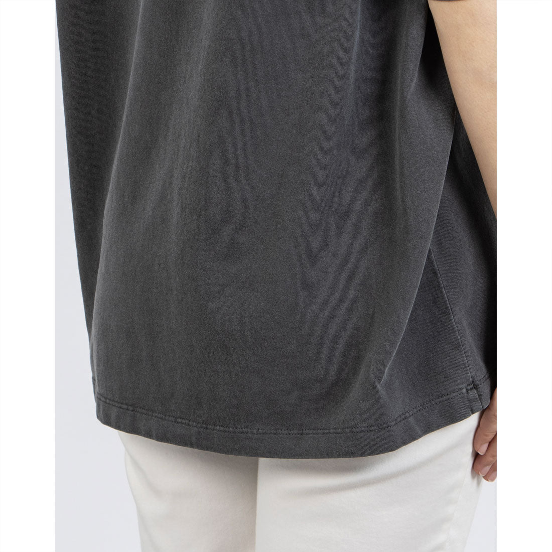 ユーエスポロアッスン U.S. POLO ASSN. U.S.POLO ASSN. ピグメント プリントTシャツ （スミクロ） スミクロ