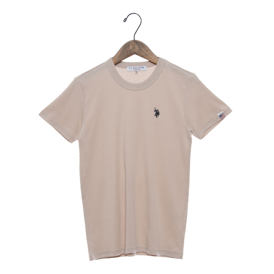ユーエスポロアッスン U.S. POLO ASSN. U.S.POLO ASSN. スムース Tシャツ （ベージュ） ベージュ