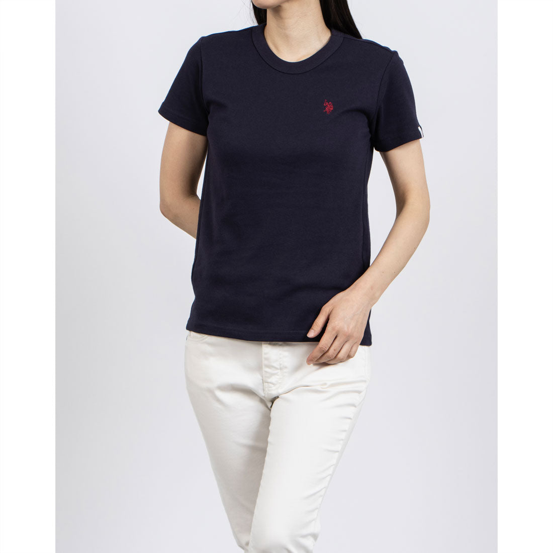 ユーエスポロアッスン U.S. POLO ASSN. U.S.POLO ASSN. スムース Tシャツ （ベージュ） ベージュ