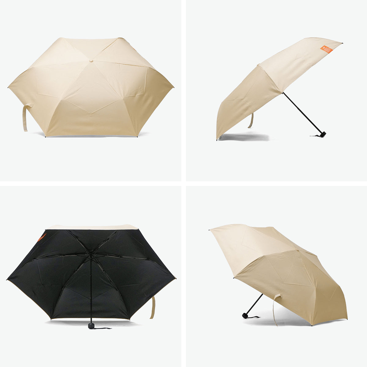 ユーデイ U-DAY 折りたたみ傘 メンズ レディース 軽量 晴雨兼用 ブランド 傘 オールウェザー コンパクト UV 遮熱 遮光 手開き 親骨55cm 形状記憶 D-066472 （グレー） グレー