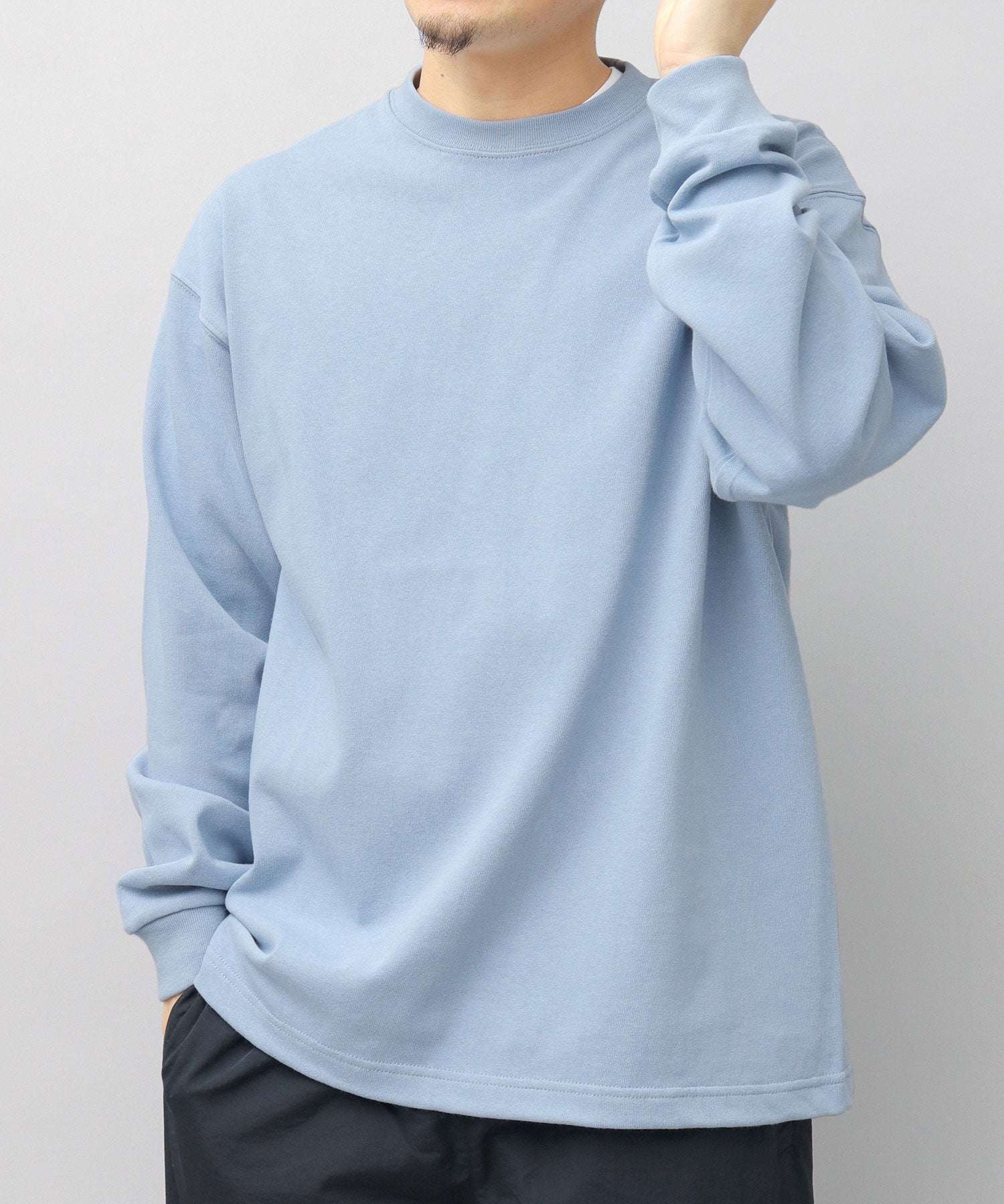 United Athle 9.1oz Magnum Weight Big Silhouette Long Sleeve T-Shirt Bi