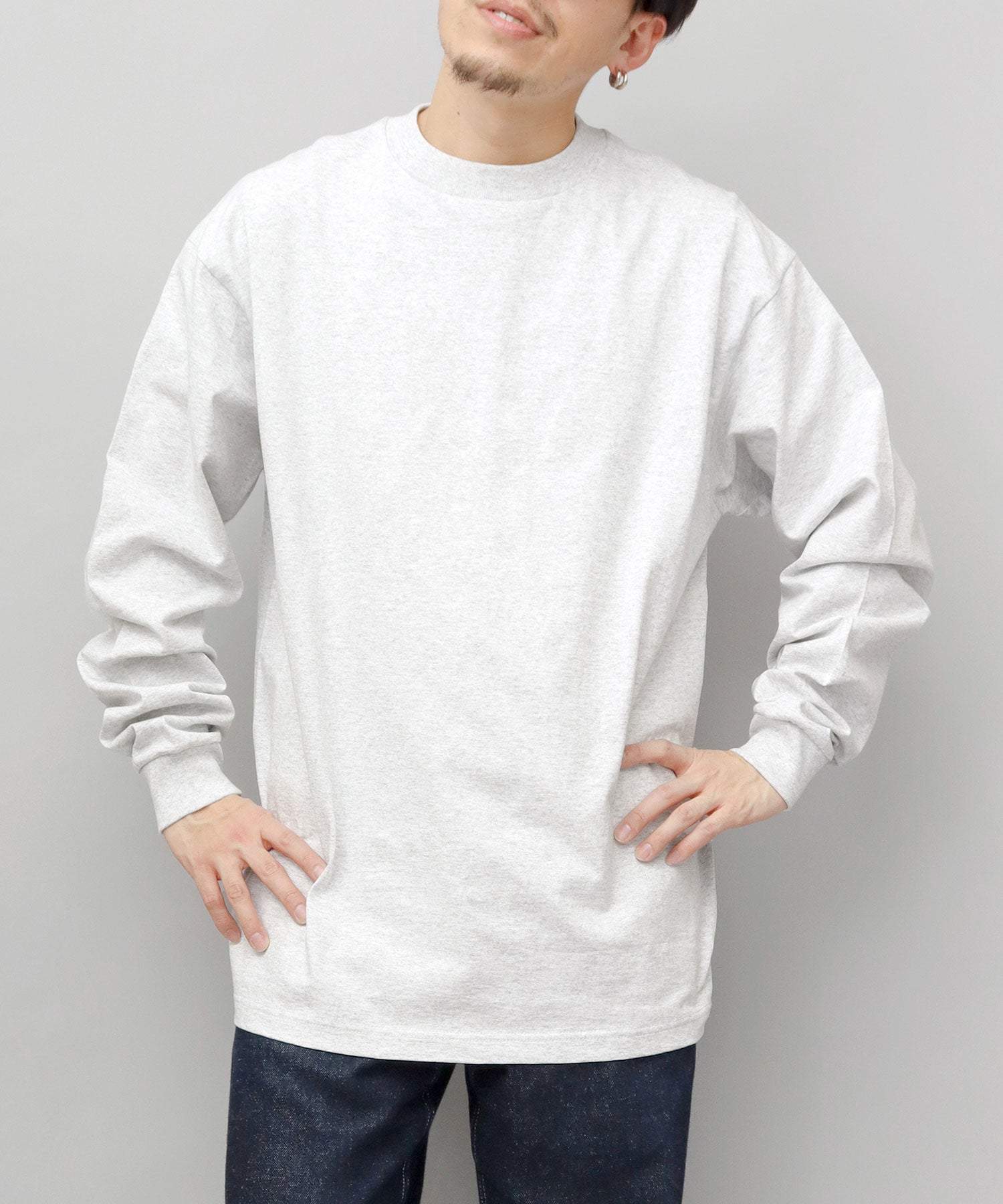 ユナイテッドアスレ United Athle 長袖tシャツ メンズ レディース 無地 長袖 tシャツ 綿 ロンt