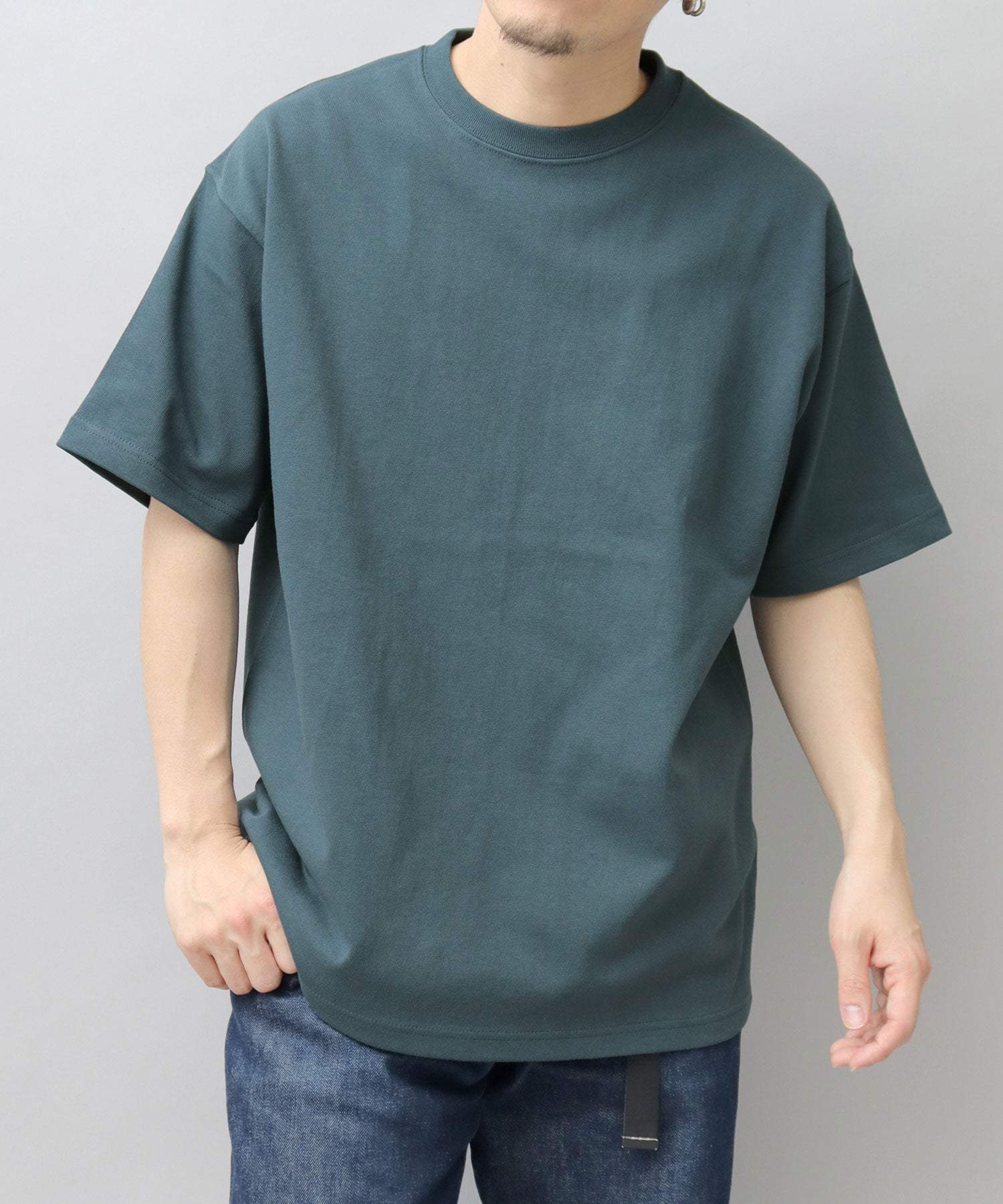 ユナイテッドアスレ United Athle 9.1オンス マグナムウェイト ビッグシルエットTシャツ / ビッグサイズ / 極厚 / 厚手 （ブルー-A(ミッドナイトブルー)） ブルー-A(ミッドナイトブルー)