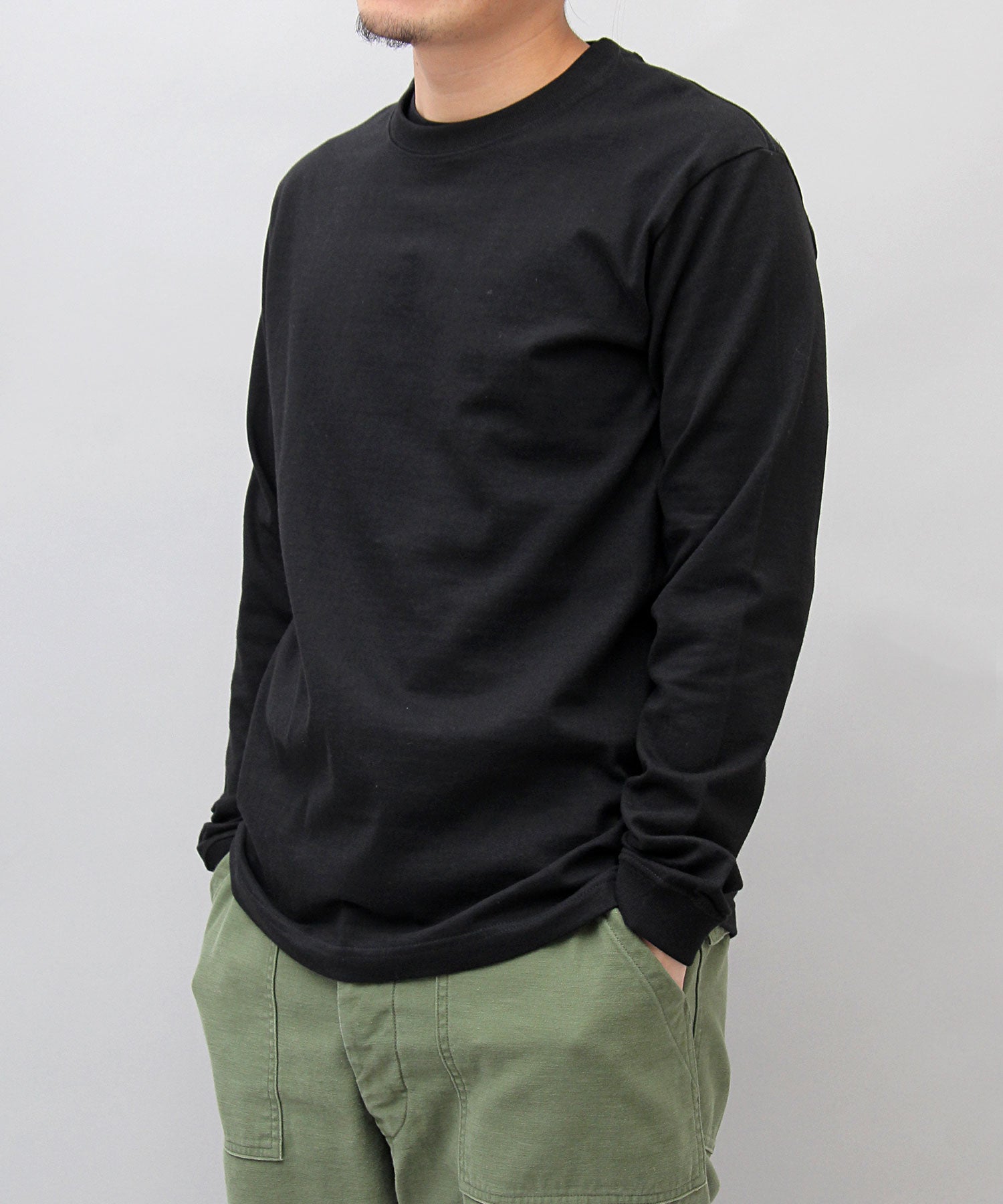 United Athle 5.6oz Long Sleeve Ribbed T-Shirt / Long T