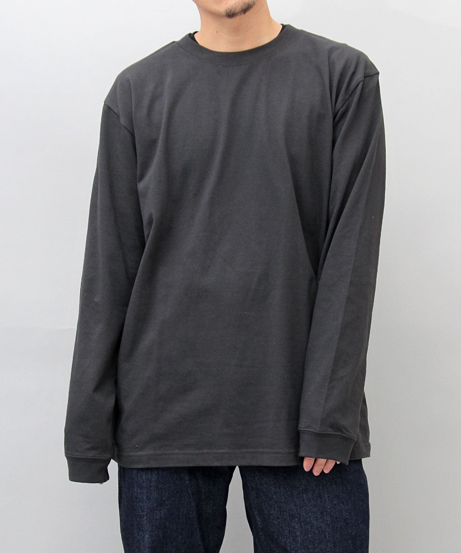 United Athle 5.6oz Long Sleeve Ribbed T-Shirt / Long T