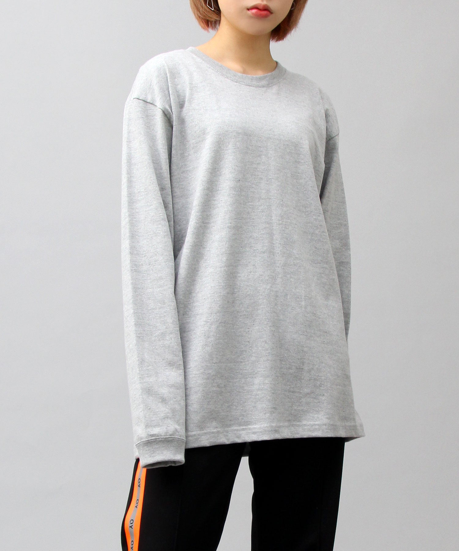 United Athle 5.6oz Long Sleeve Ribbed T-Shirt / Long T