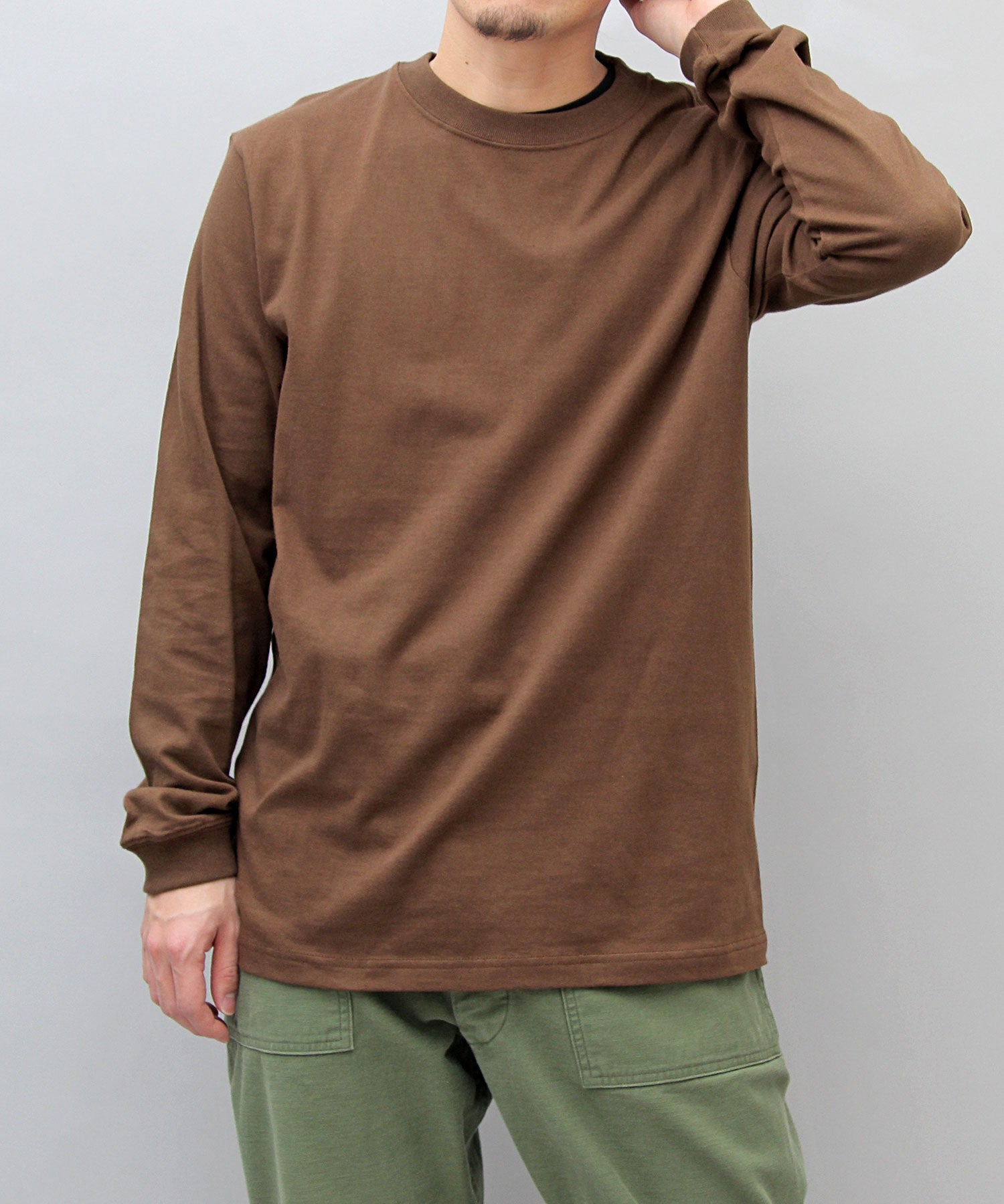 United Athle 5.6oz Long Sleeve Ribbed T-Shirt / Long T