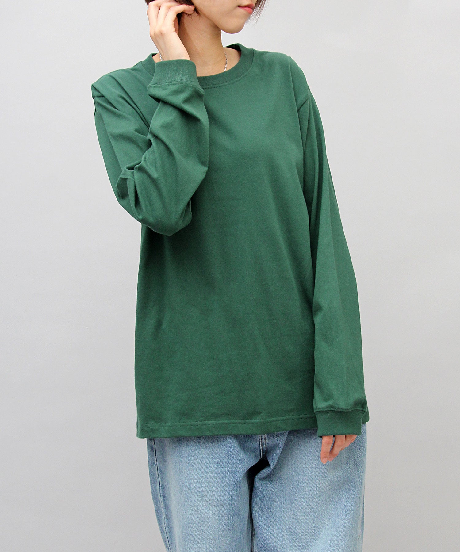 United Athle 5.6oz Long Sleeve Ribbed T-Shirt / Long T