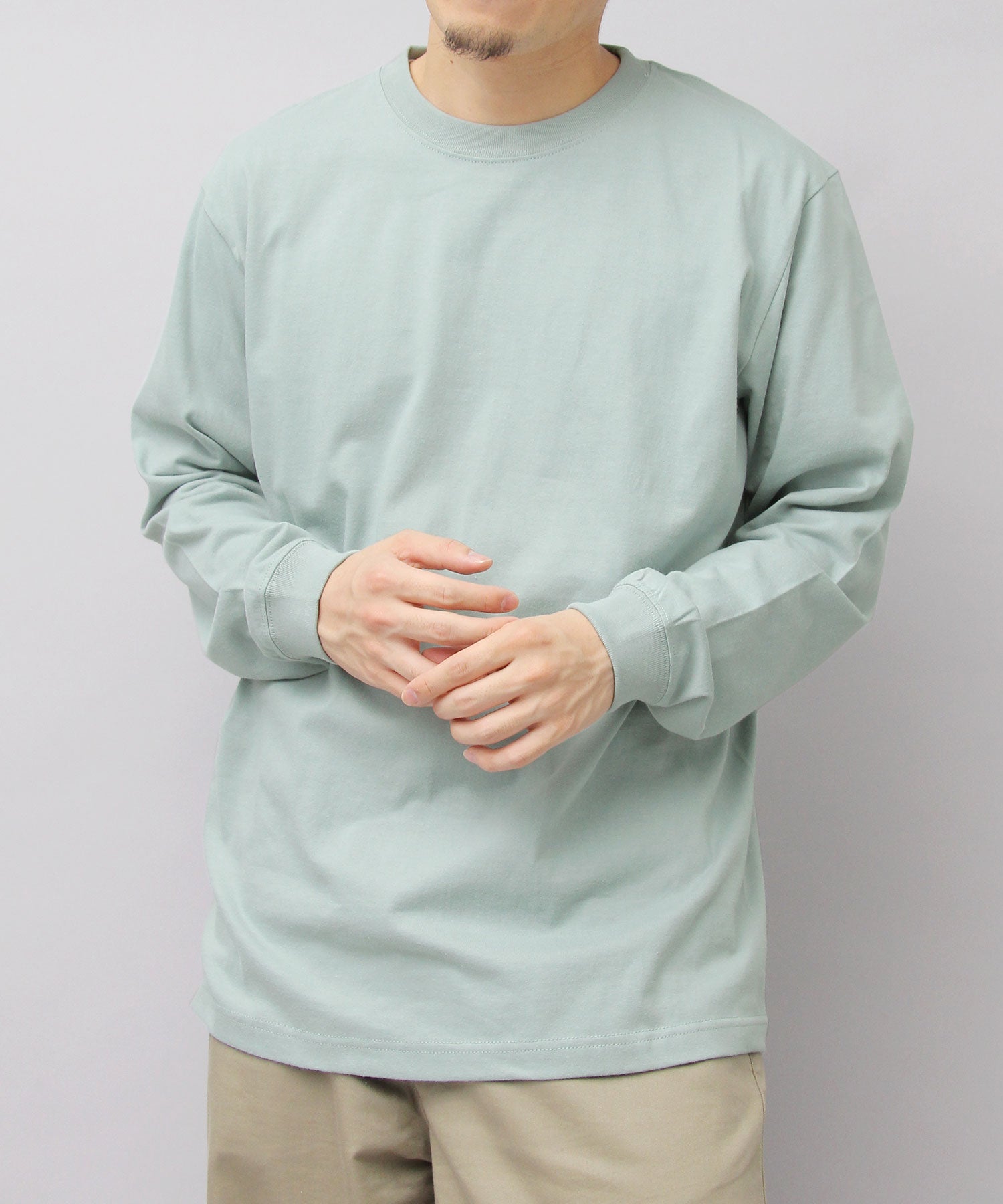 United Athle 5.6oz Long Sleeve Ribbed T-Shirt / Long T