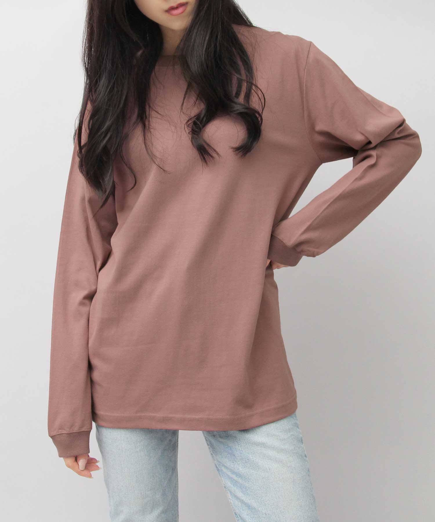 United Athle 5.6oz Long Sleeve Ribbed T-Shirt / Long T