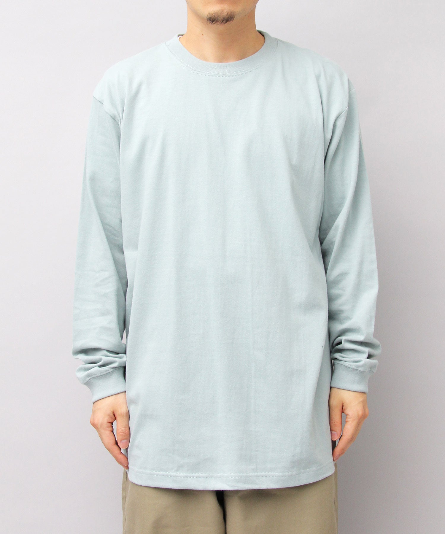 United Athle 5.6oz Long Sleeve Ribbed T-Shirt / Long T