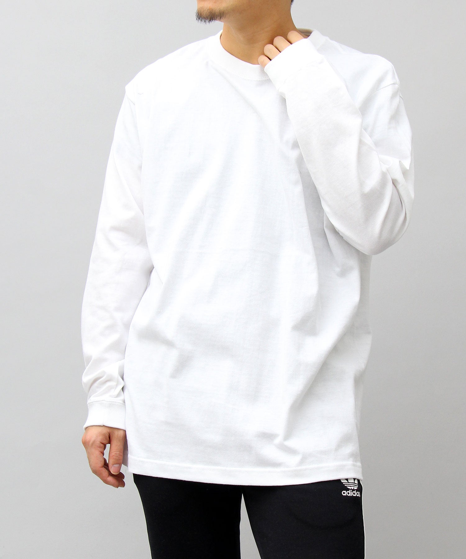 United Athle 5.6oz Long Sleeve Ribbed T-Shirt / Long T