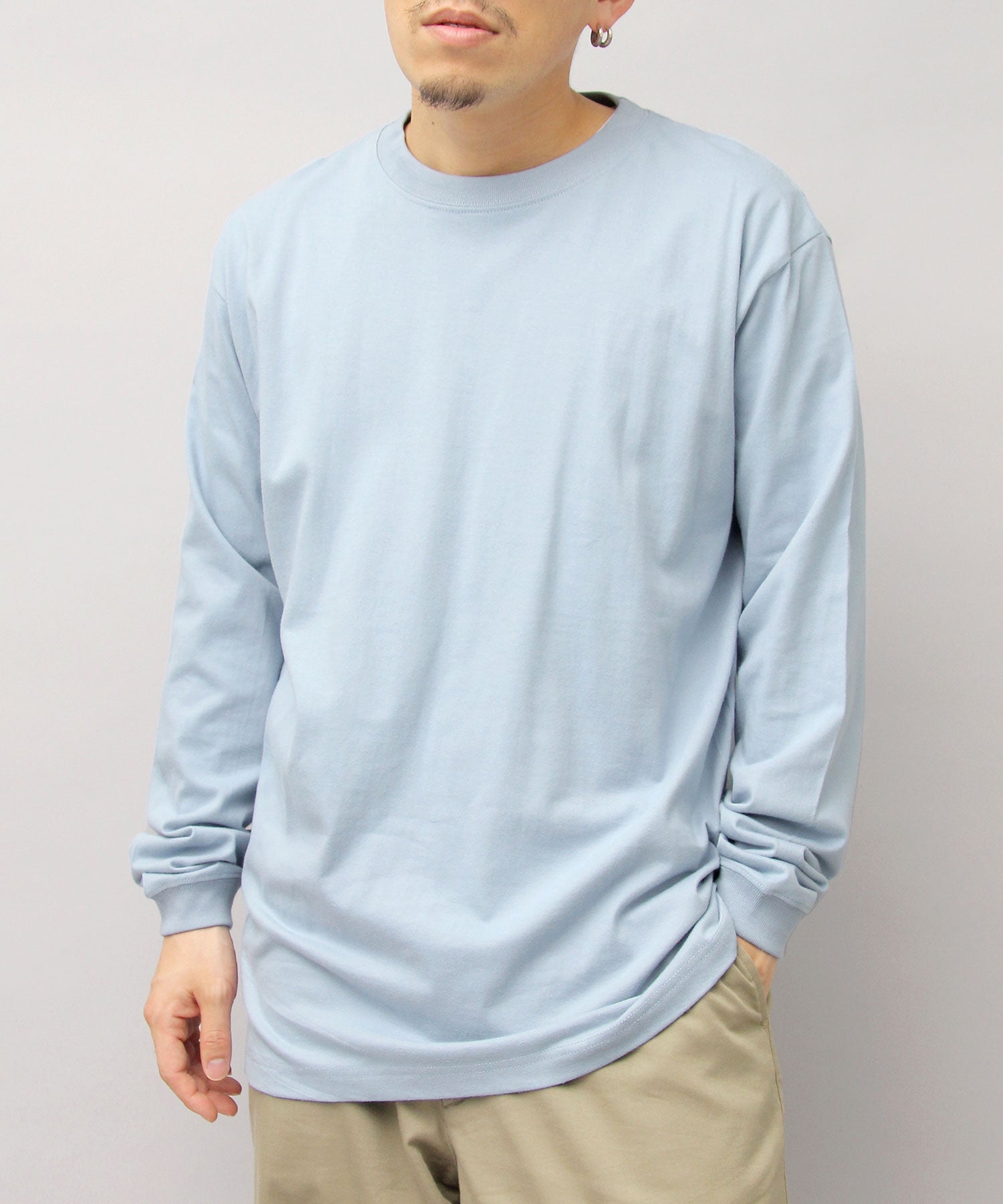 United Athle 5.6oz Long Sleeve Ribbed T-Shirt / Long T