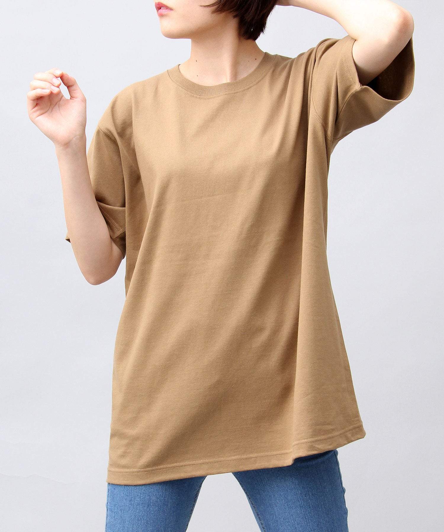 ユナイテッドアスレ United Athle スーパーヘヴィーウェイト 7.1オンス クルーネック Tシャツ / USコットン