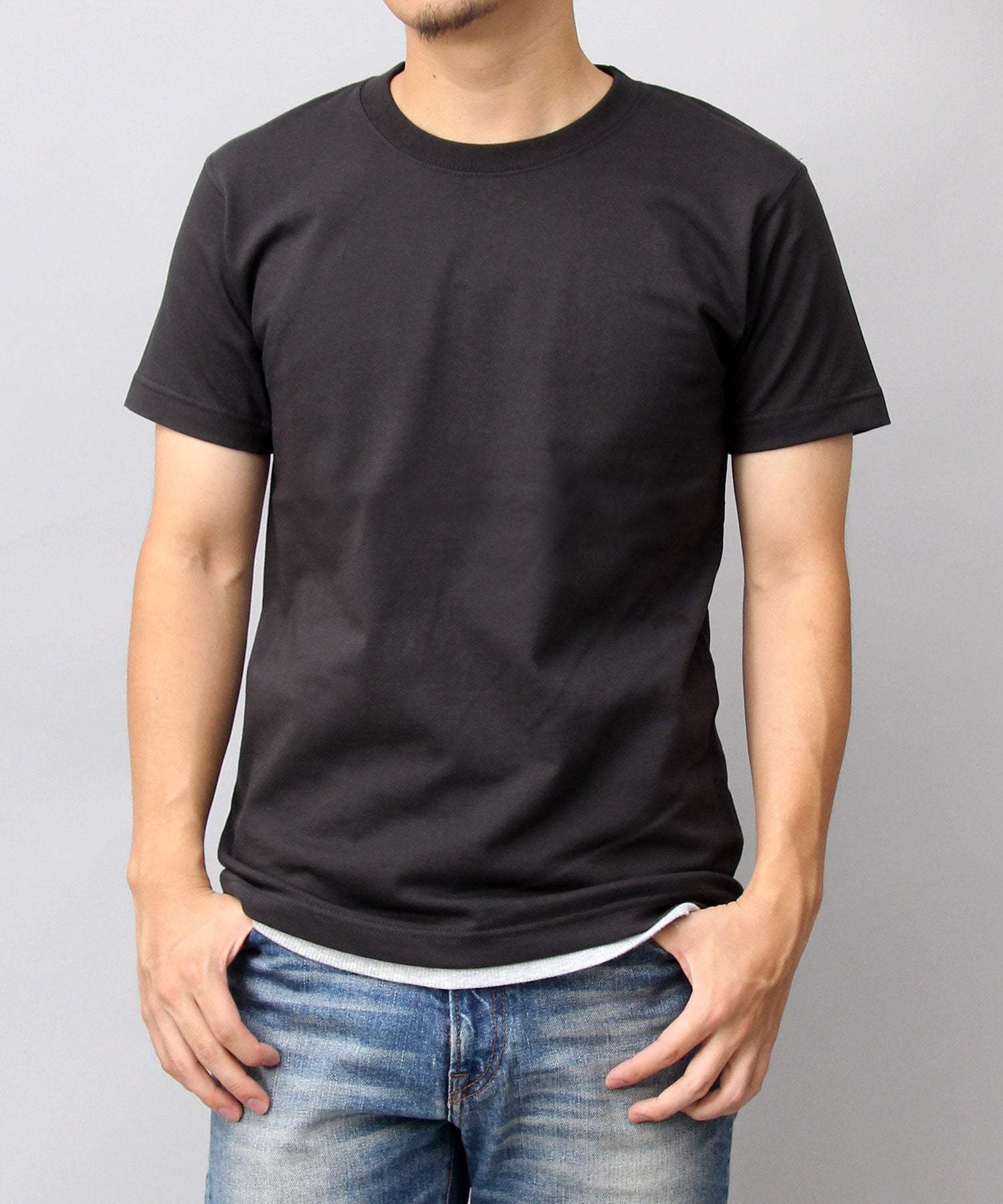 ユナイテッドアスレ United Athle スーパーヘヴィーウェイト 7.1オンス クルーネック Tシャツ / USコットン