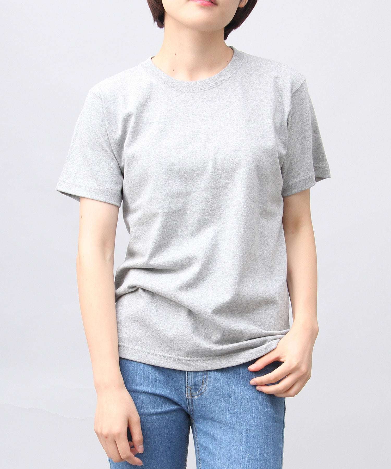 ユナイテッドアスレ United Athle スーパーヘヴィーウェイト 7.1オンス クルーネック Tシャツ / USコットン