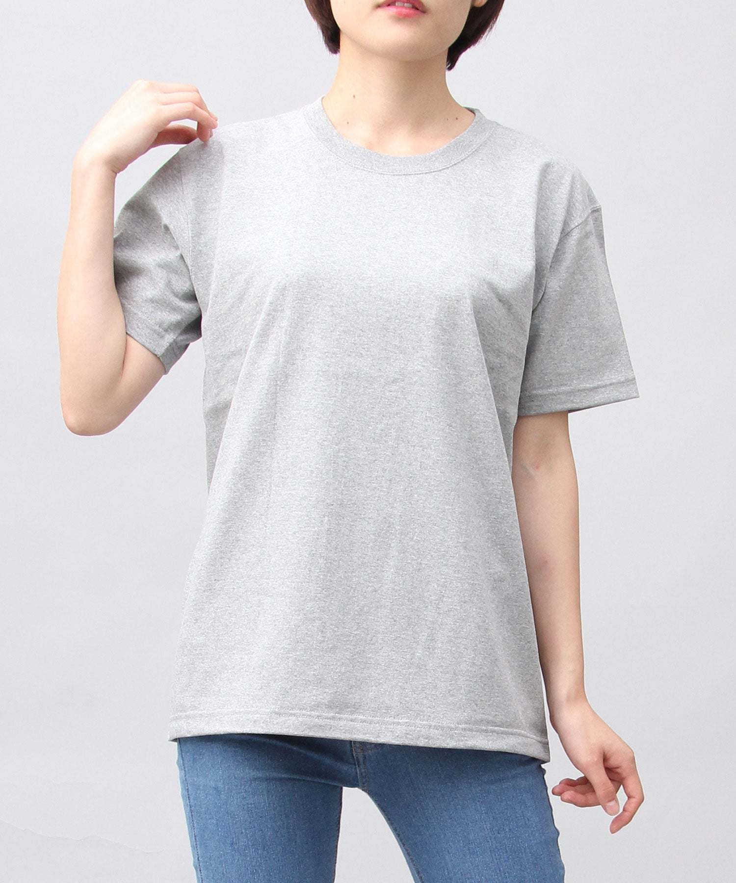 ユナイテッドアスレ United Athle スーパーヘヴィーウェイト 7.1オンス クルーネック Tシャツ / USコットン