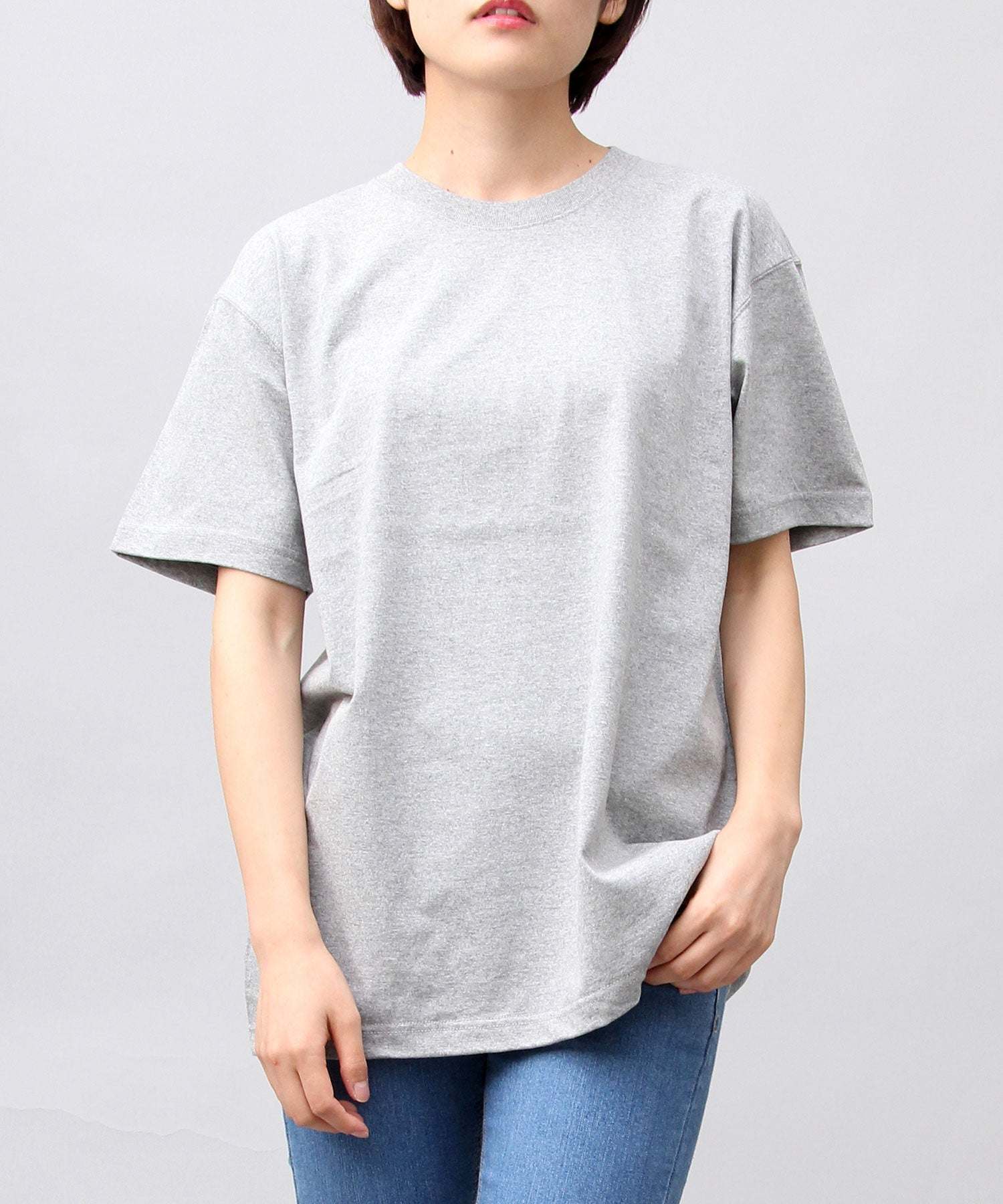 ユナイテッドアスレ United Athle スーパーヘヴィーウェイト 7.1オンス クルーネック Tシャツ / USコットン