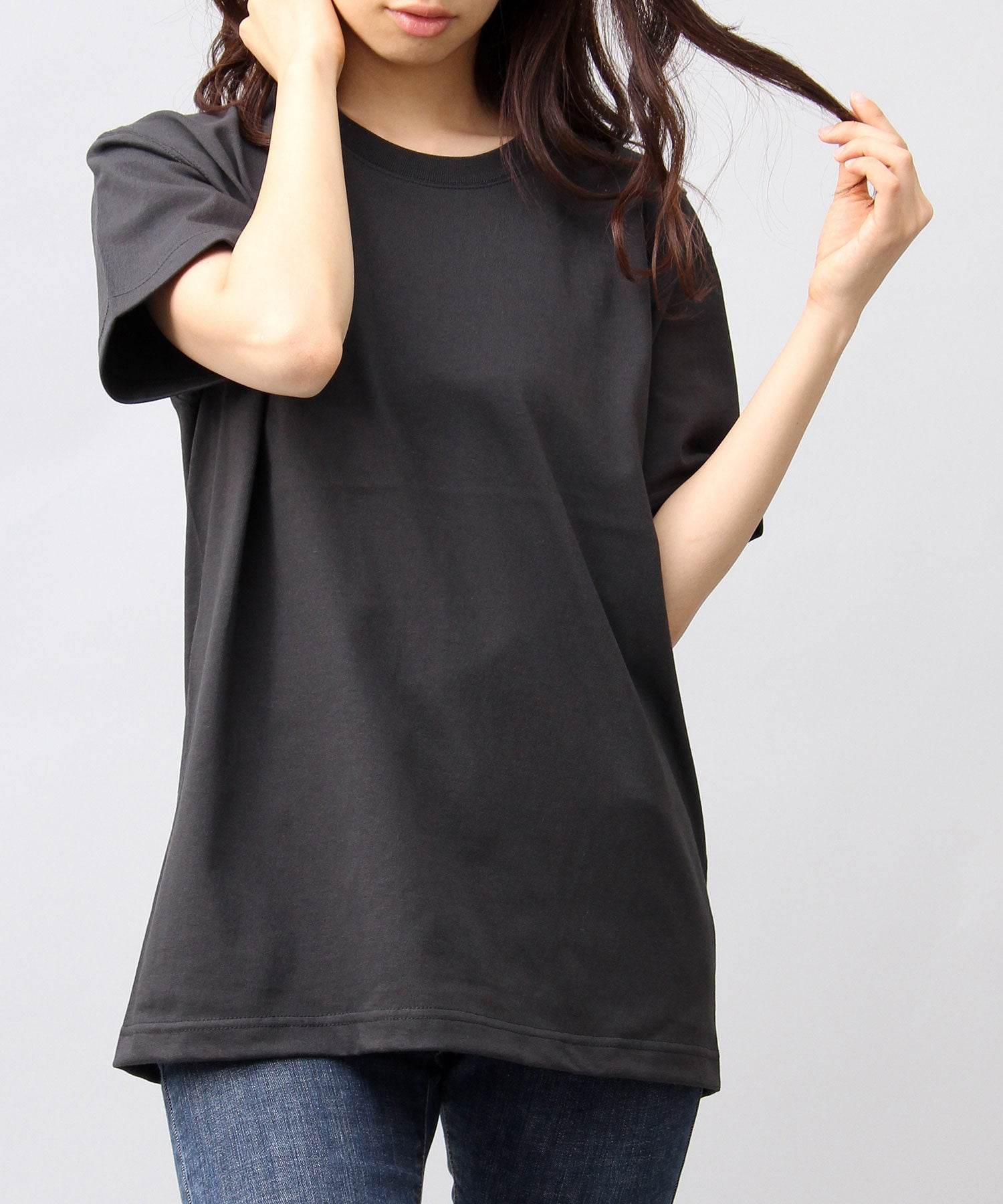ユナイテッドアスレ United Athle スーパーヘヴィーウェイト 7.1オンス クルーネック Tシャツ / USコットン