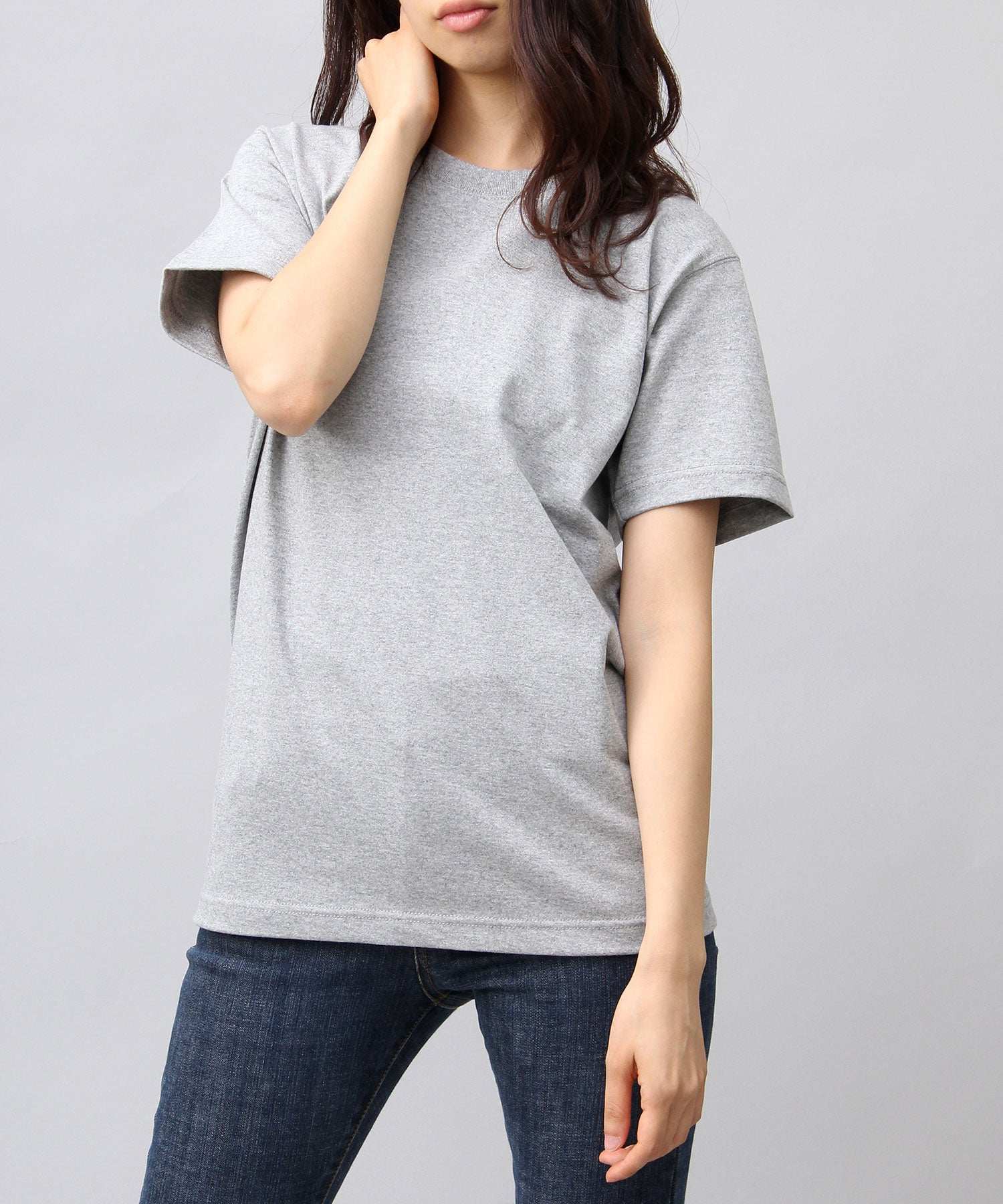 ユナイテッドアスレ United Athle スーパーヘヴィーウェイト 7.1オンス クルーネック Tシャツ / USコットン