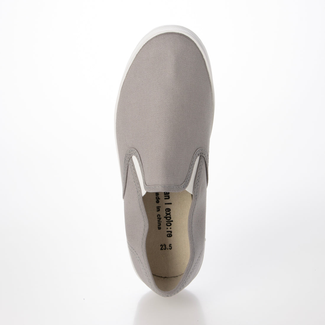 アーバンエクスプローラー u:ban | explo:re スリッポンシューズ （グレー） グレー