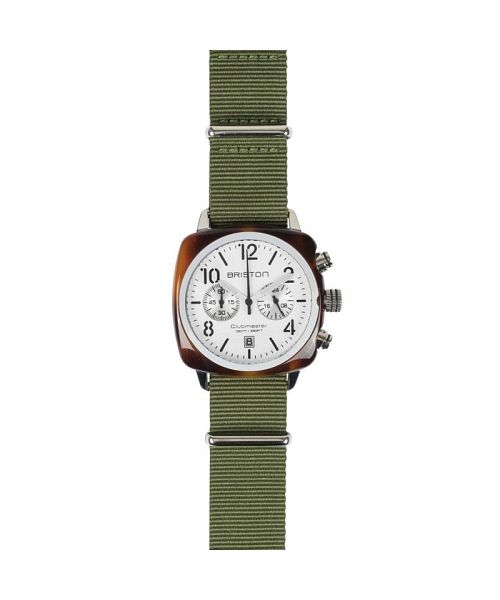 Briston BRISTON BRISTON Briston CLUBMASTER CLASSIC CHRONOGRAPH TORTOISE WATCH / Wristwatch