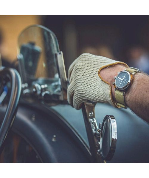 ブリストン BRISTON BRISTON ブリストン CLUBMASTER CLASSIC CHRONOGRAPH TORTOISE WATCH / 腕時計