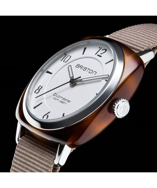 Briston BRISTON BRISTON Briston CLUBMASTER CHIC HMS WHITE WATCH / Wristwatch