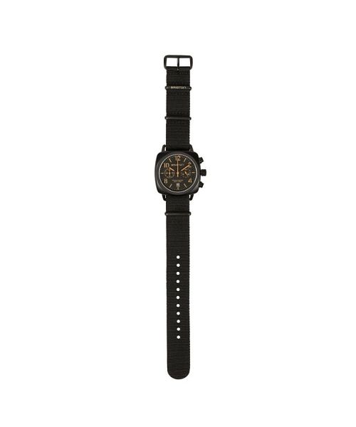 布里斯頓 BRISTON BRISTON 布里斯頓 CLUBMASTER CLASSIC CHRONOGRAPH 黑色啞光手錶 / 腕錶