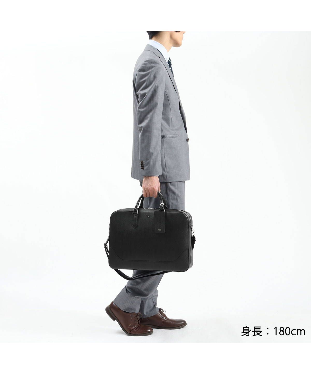 ペッレ モルビダ PELLE MORBIDA ペッレモルビダ ブリーフケース PELLEMORBIDA Capitano キャピターノ ビジネスバッグ 本革 2WAY ショルダー B4 A4 CA014A （チャコールグレー） チャコールグレー