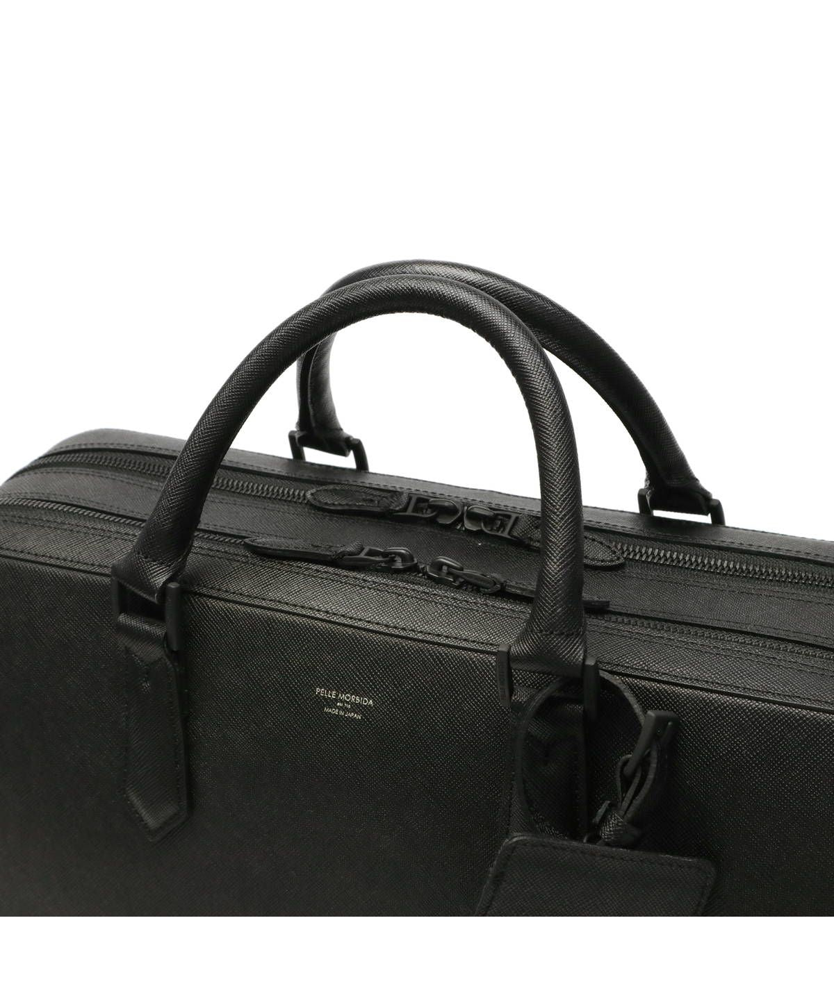 ペッレ モルビダ PELLE MORBIDA ペッレモルビダ ブリーフケース PELLEMORBIDA Capitano キャピターノ ビジネスバッグ 本革 2WAY ショルダー B4 A4 CA014A （ブラック） ブラック